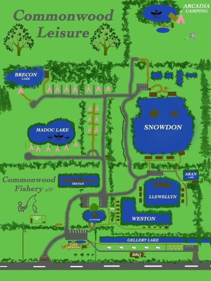 Arcadia Safari Tent In Private 5 Acre Field เร็กซ์แฮม ภายนอก รูปภาพ