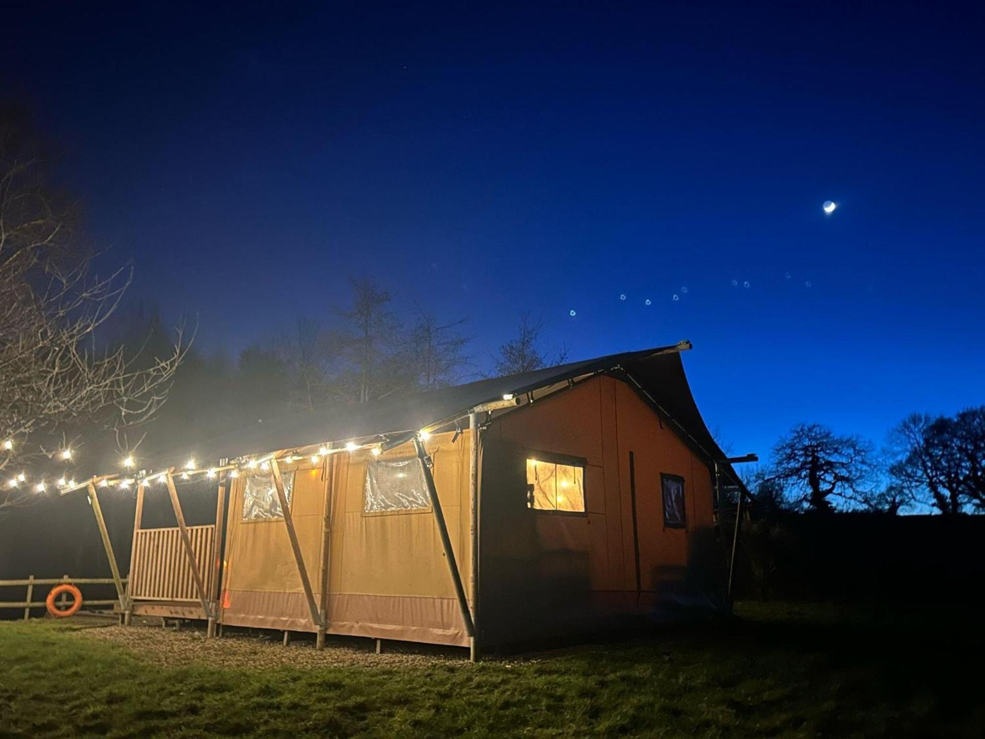 Arcadia Safari Tent In Private 5 Acre Field เร็กซ์แฮม ภายนอก รูปภาพ