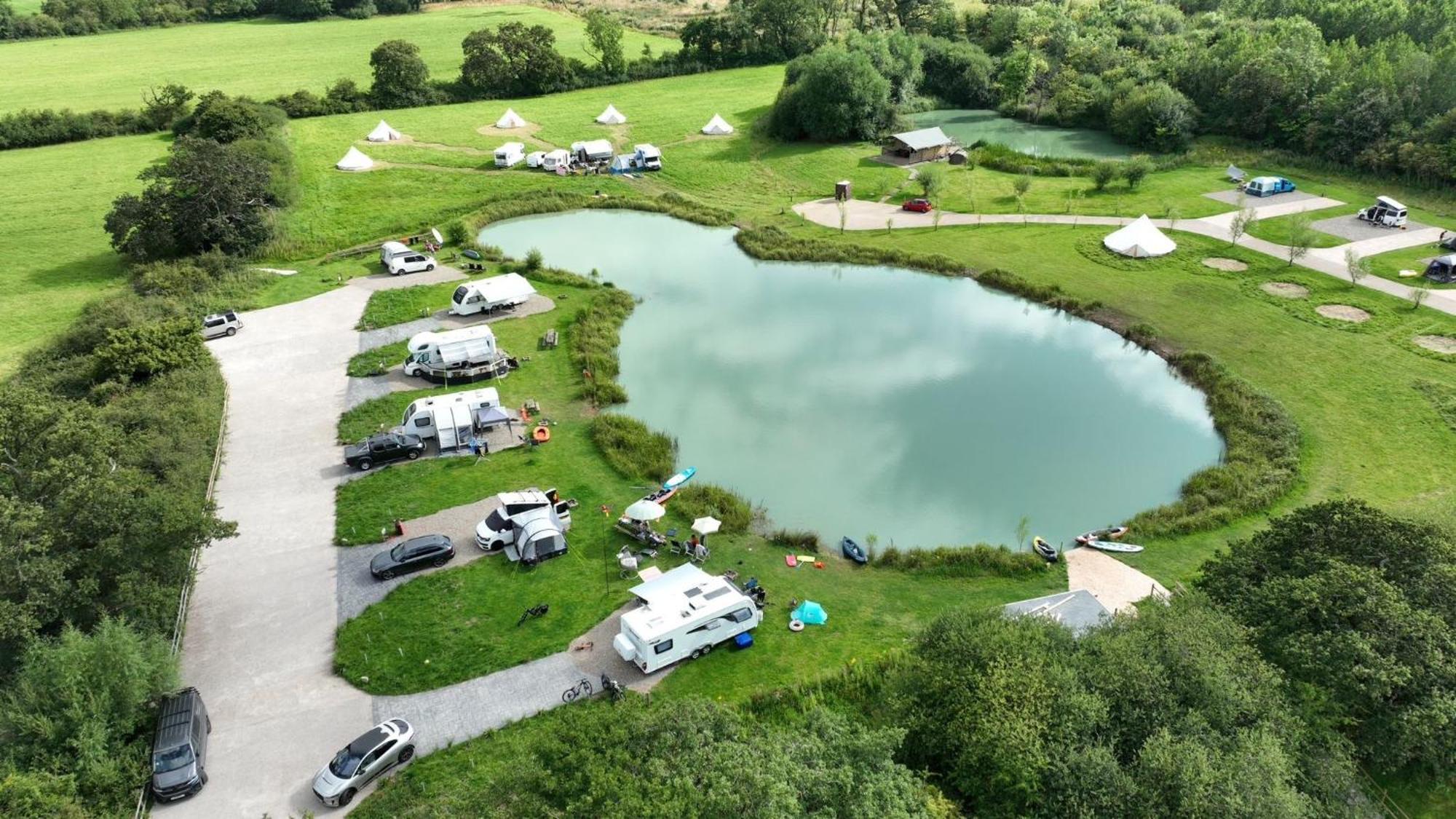 Arcadia Safari Tent In Private 5 Acre Field เร็กซ์แฮม ภายนอก รูปภาพ